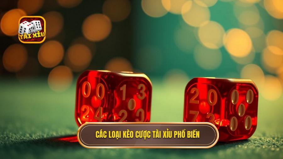 Hướng Dẫn Tài Xỉu Toàn Tập: Từ Tân Thủ Đến Cao Thủ Chuyên Nghiệp 2 2. Các loại kèo cược tài xỉu phổ biến