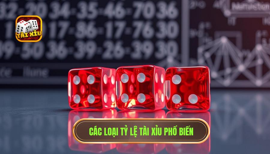 Phân tích tài xỉu theo tỷ lệ: Nghệ thuật đọc vị bảng kèo từ chuyên gia 2 Các loại tỷ lệ Tài Xỉu phổ biến và cách đọc vị