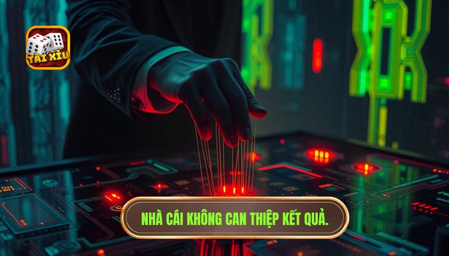 Những hiểu lầm về tài xỉu: Đập tan định kiến và cái nhìn đa chiều từ chuyên gia 2 2. Nhà cái không can thiệp kết quả.
